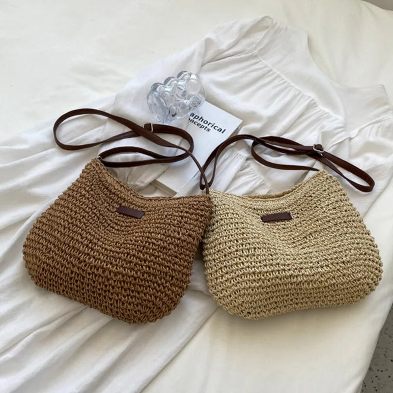Helena | Straw shoulder bag™