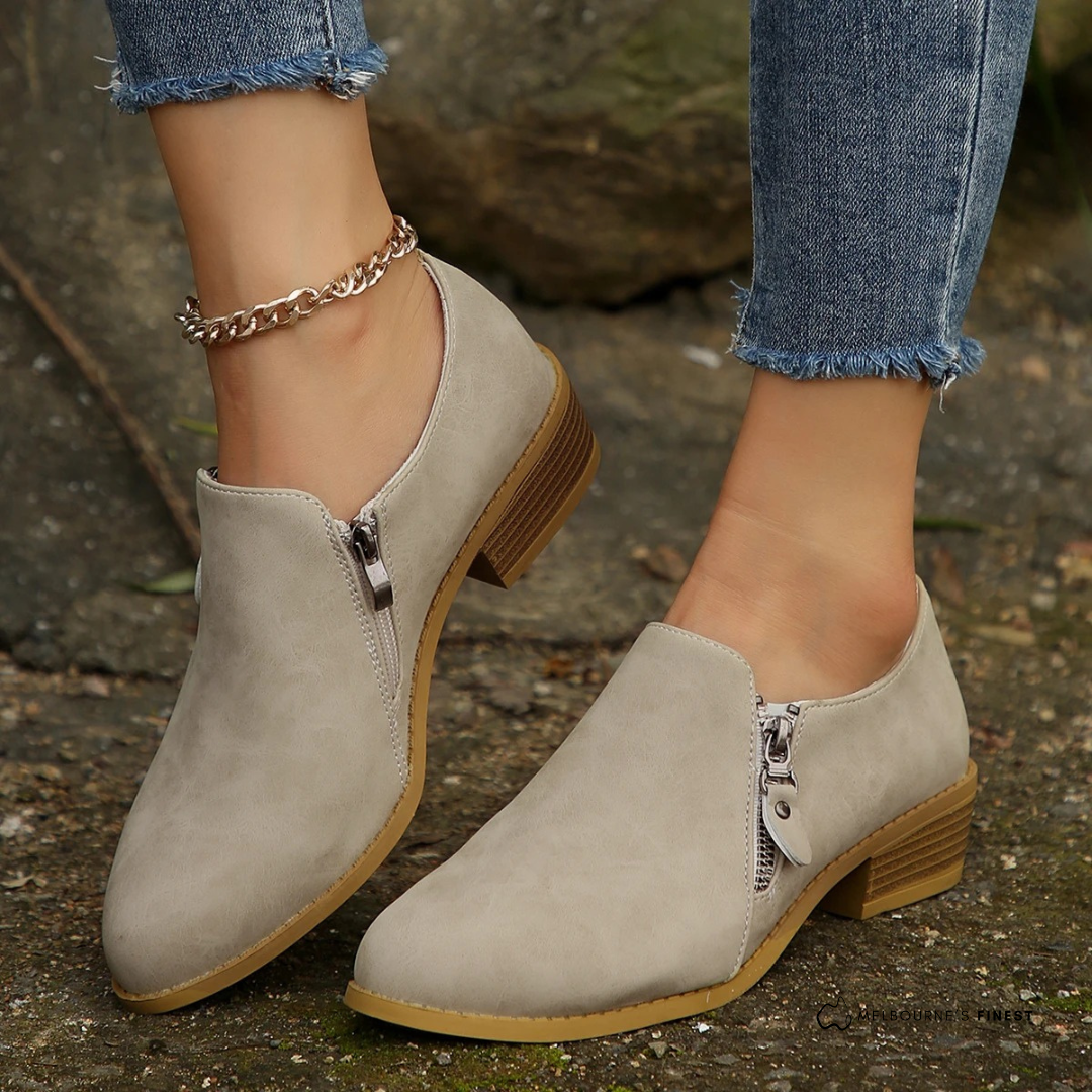 Bronte | Orthopedic Zip-Up Ankle Boots™